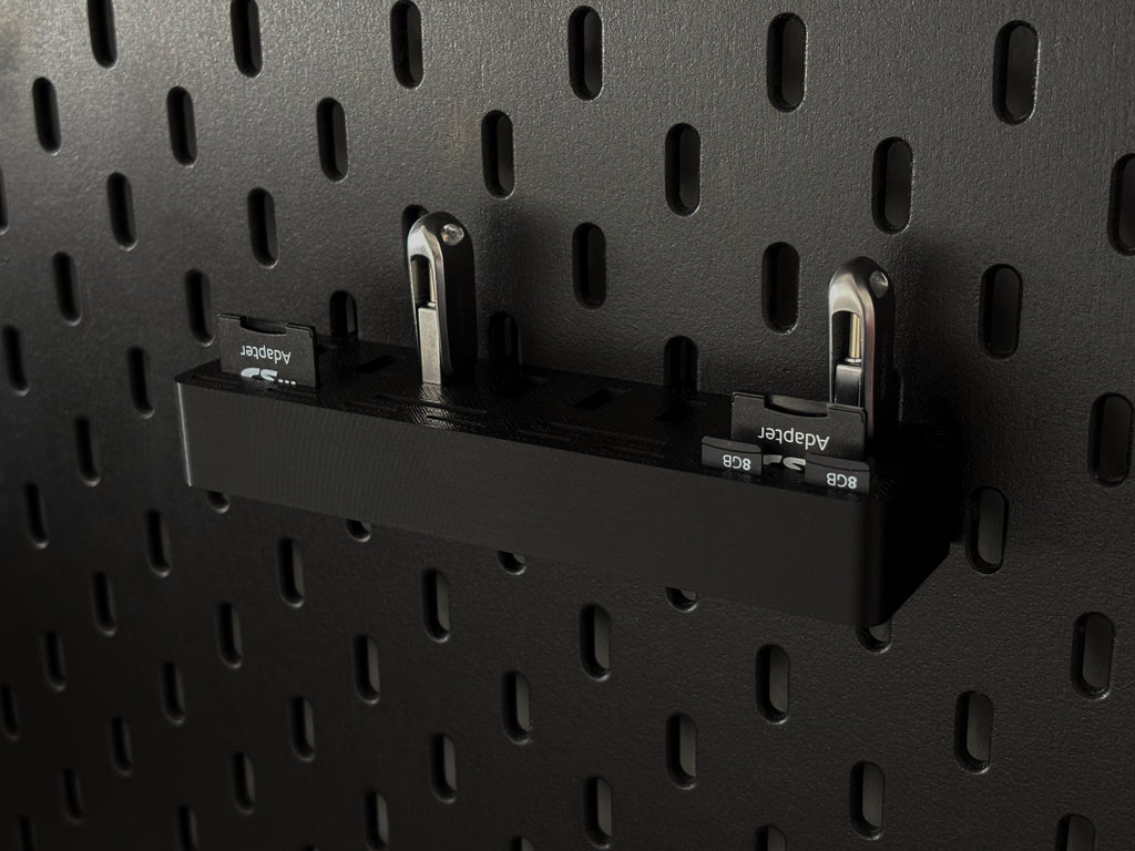 SKÅDIS Pegboard Holder for USB Sticks &amp; Memory Cards