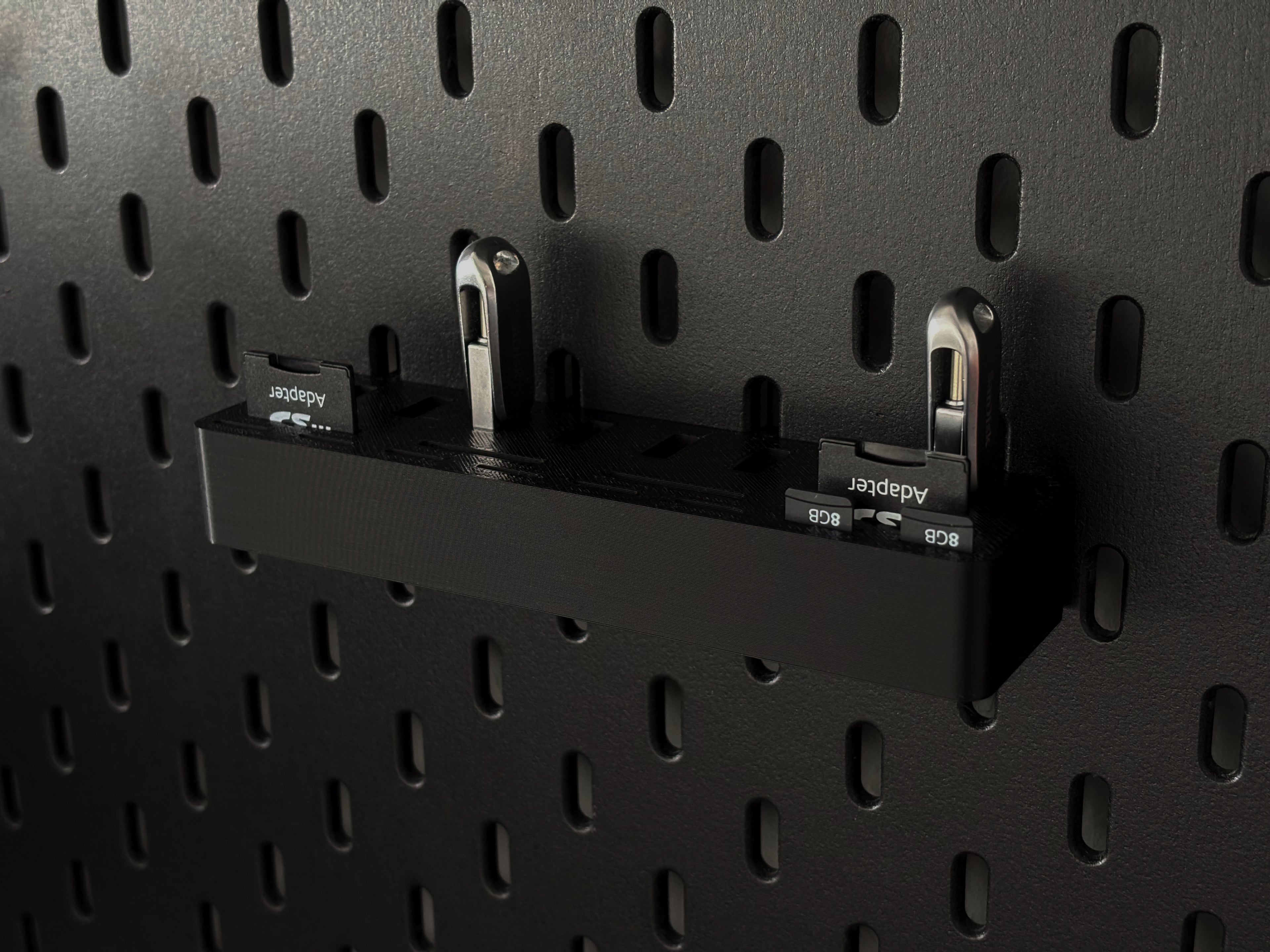 SKÅDIS Pegboard Holder for USB Sticks &amp; Memory Cards