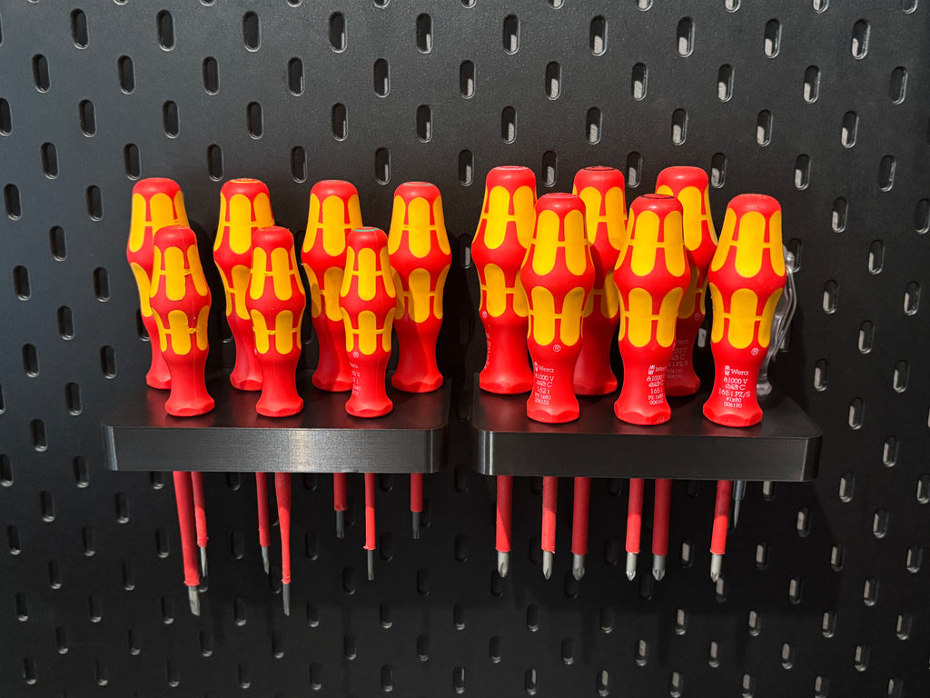 SKÅDIS Pegboard Mount for Wera Screwdrivers
