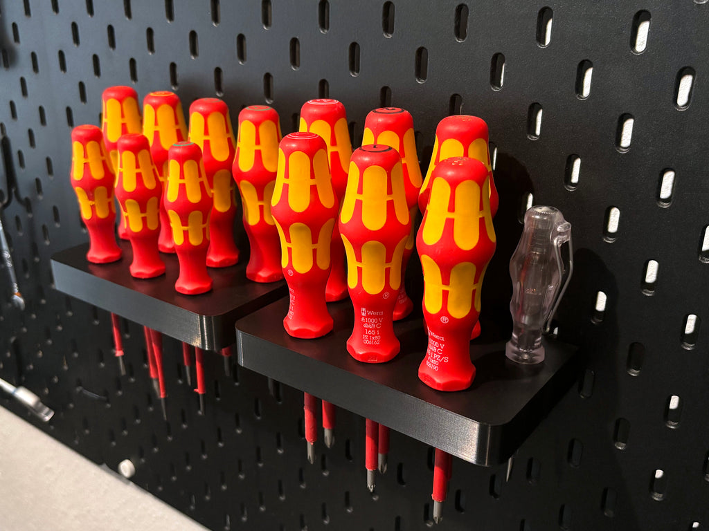 SKÅDIS Pegboard Mount for Wera Screwdrivers