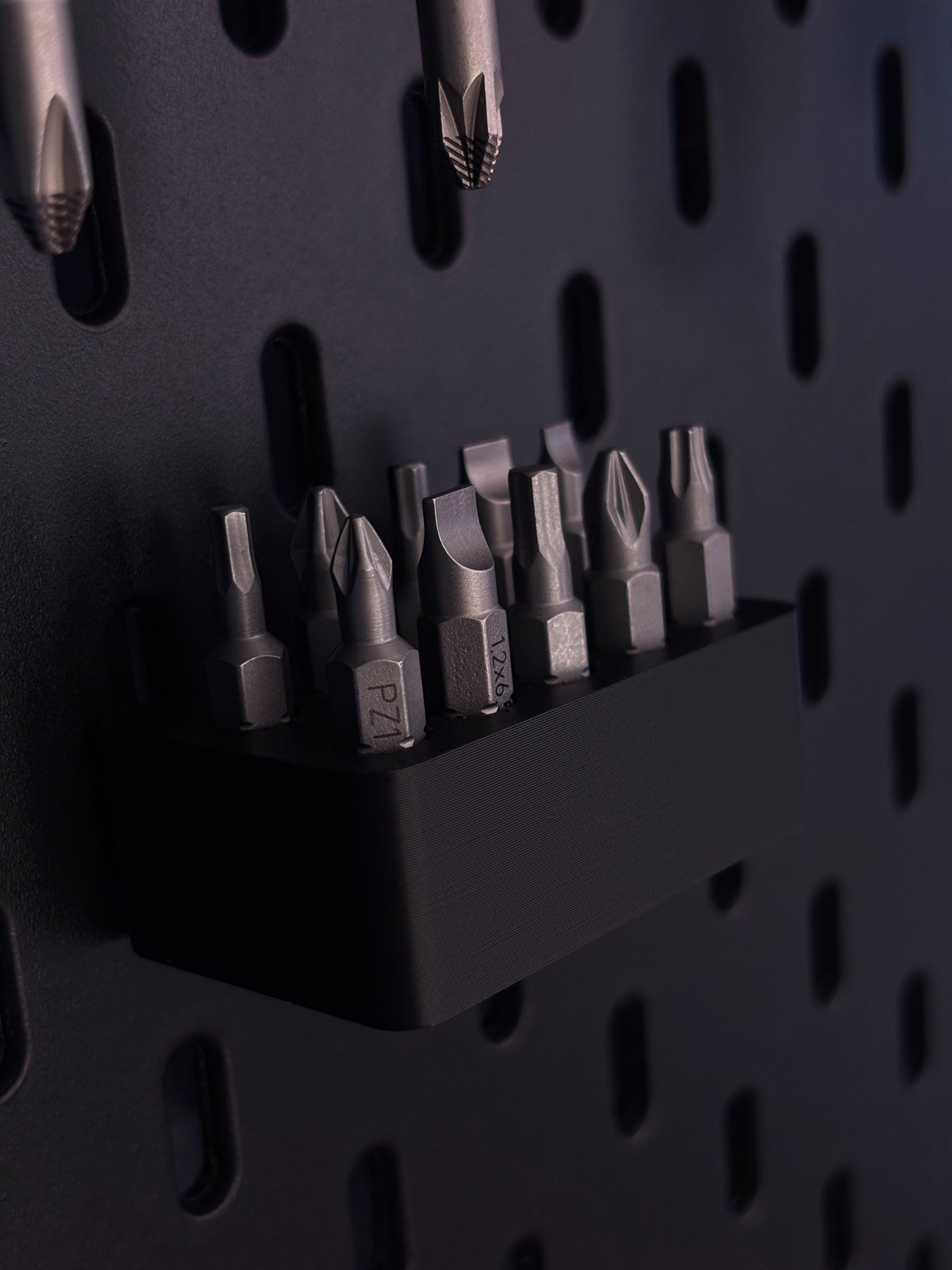SKÅDIS Pegboard Mini Bits Holder