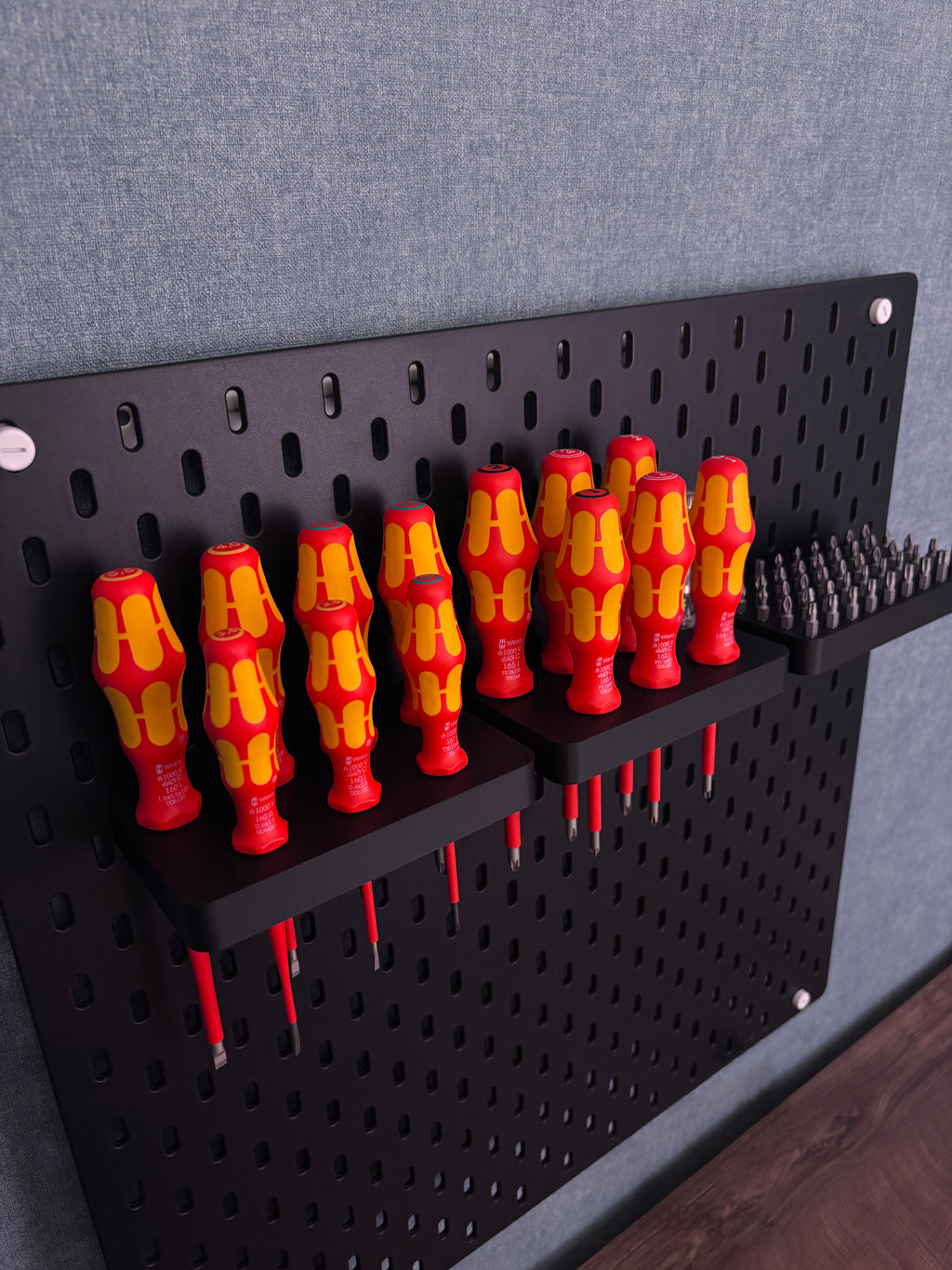 SKÅDIS Pegboard Mount for Wera Screwdrivers