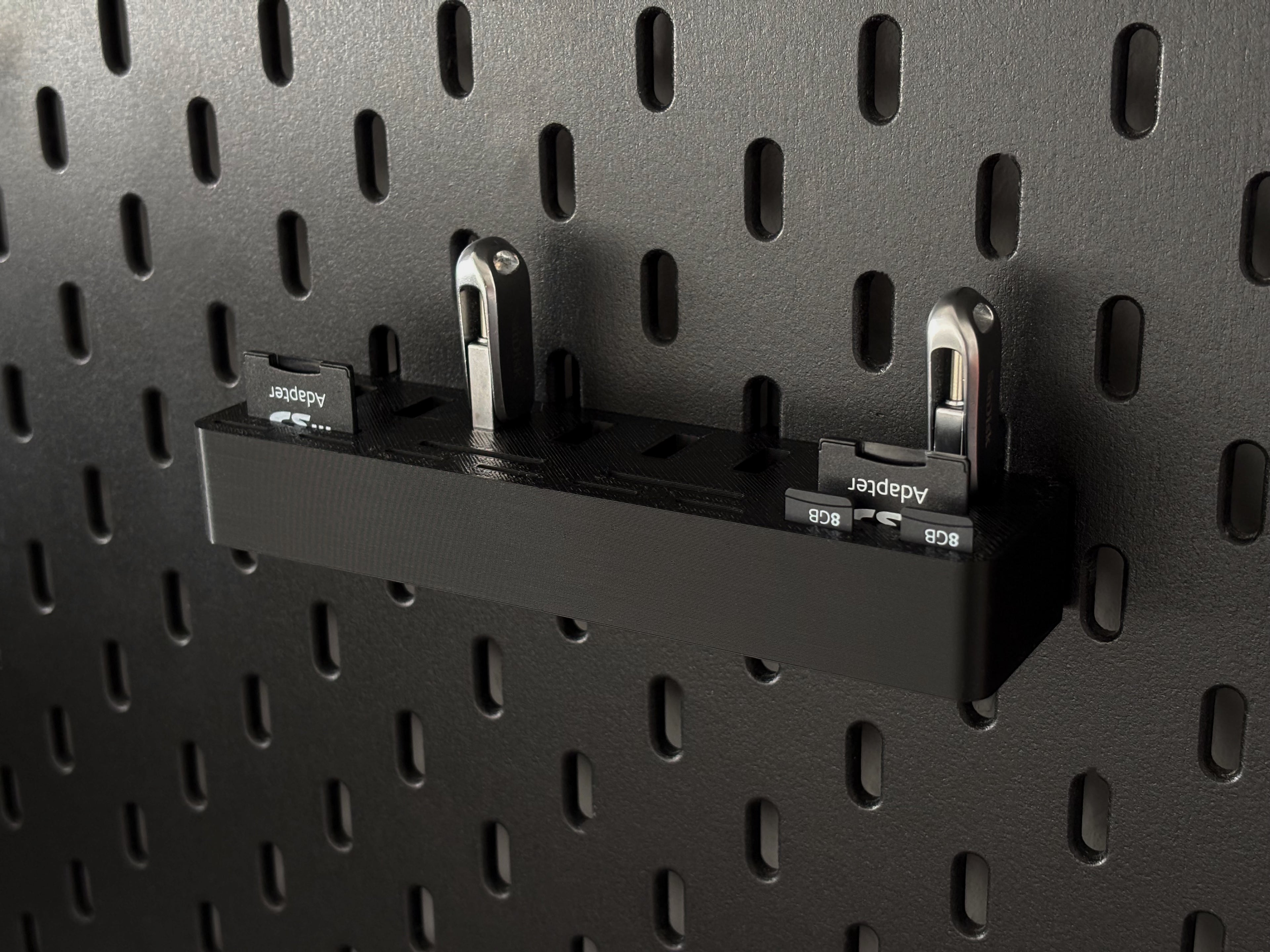 SKÅDIS Pegboard Holder for USB Sticks &amp; Memory Cards