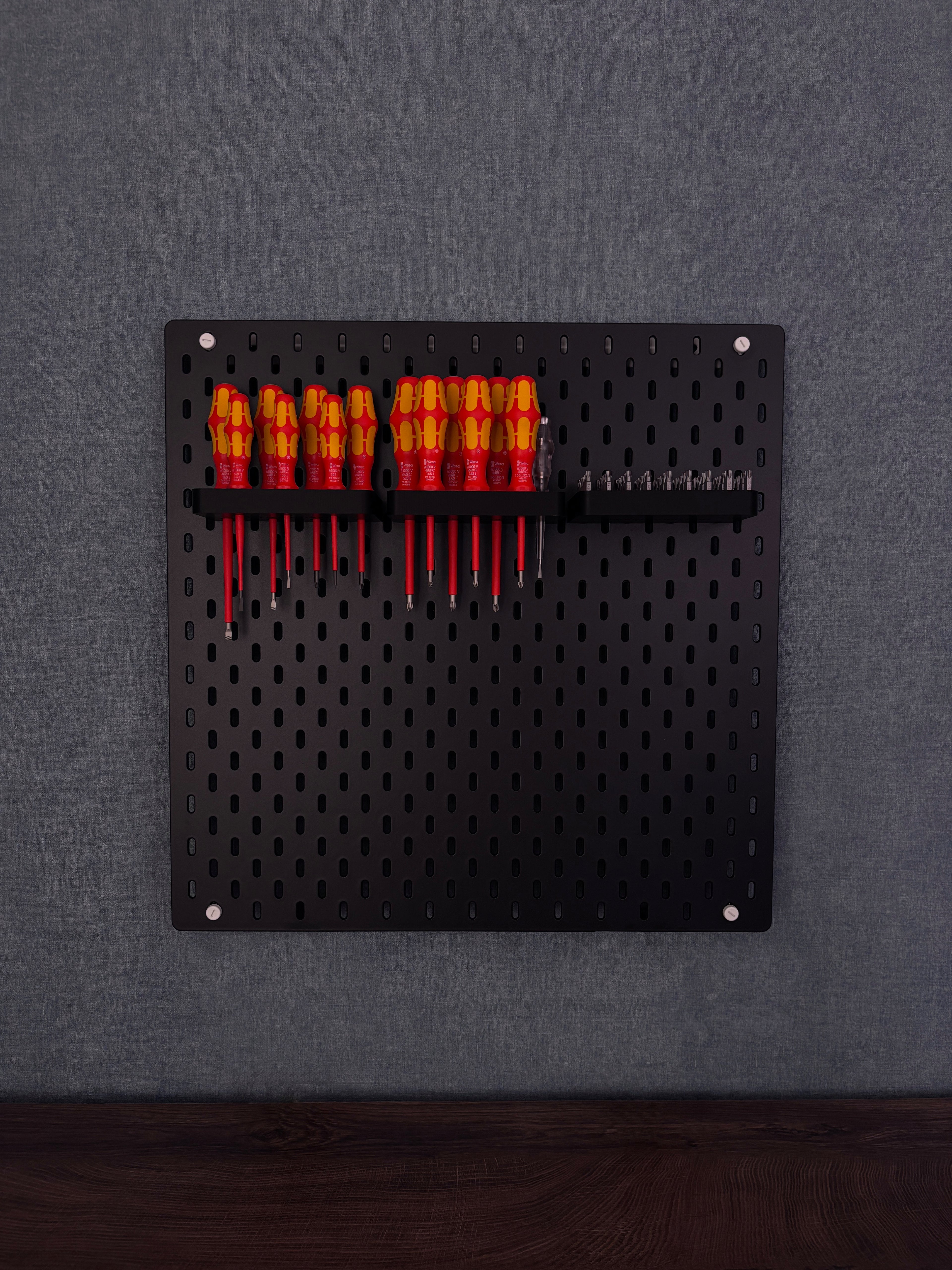 Pegboard Bits Holder