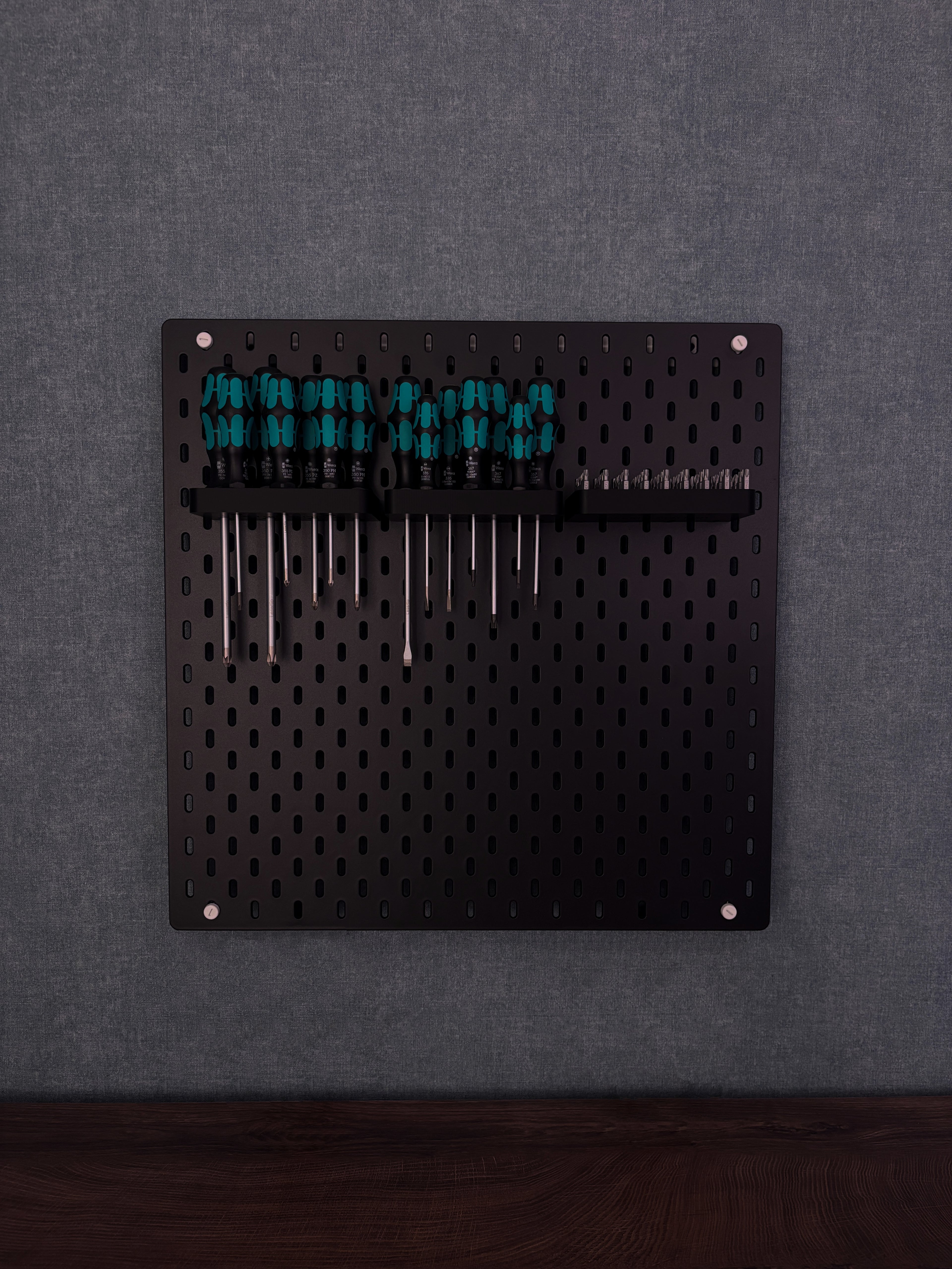 Pegboard Bits Holder