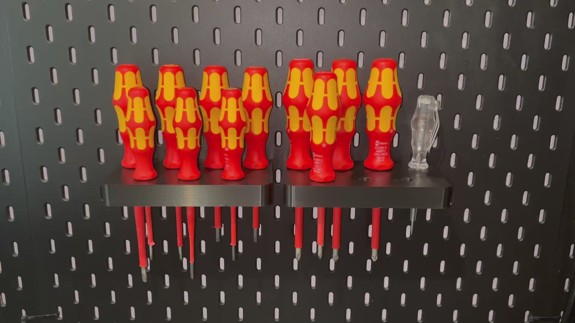 SKÅDIS Pegboard Mount for Wera Screwdrivers